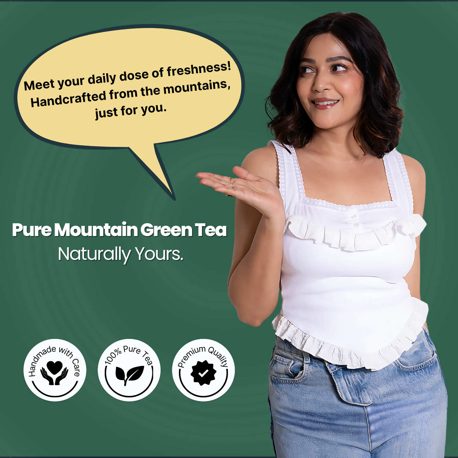Pure Mountain Green Tea