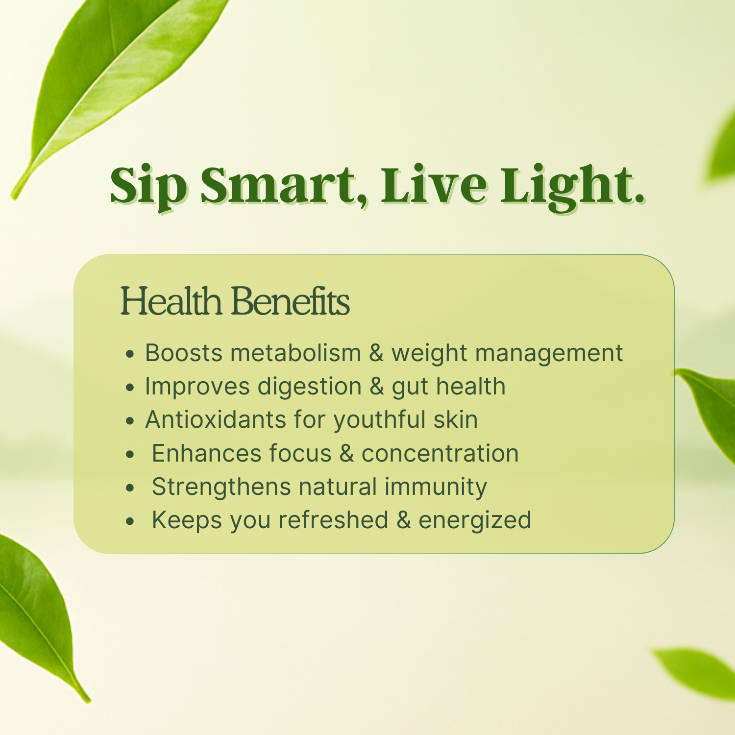 Pure Mountain Green Tea