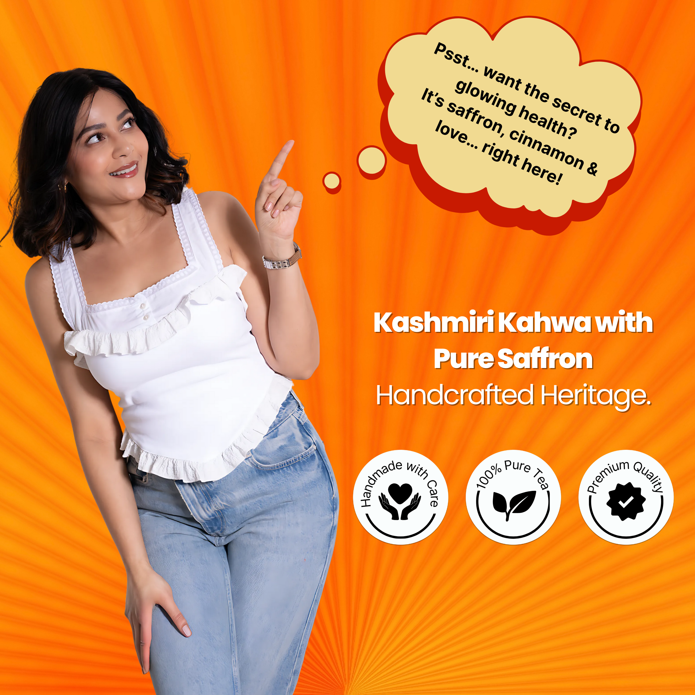 Kashmiri Kahwa With Saffron