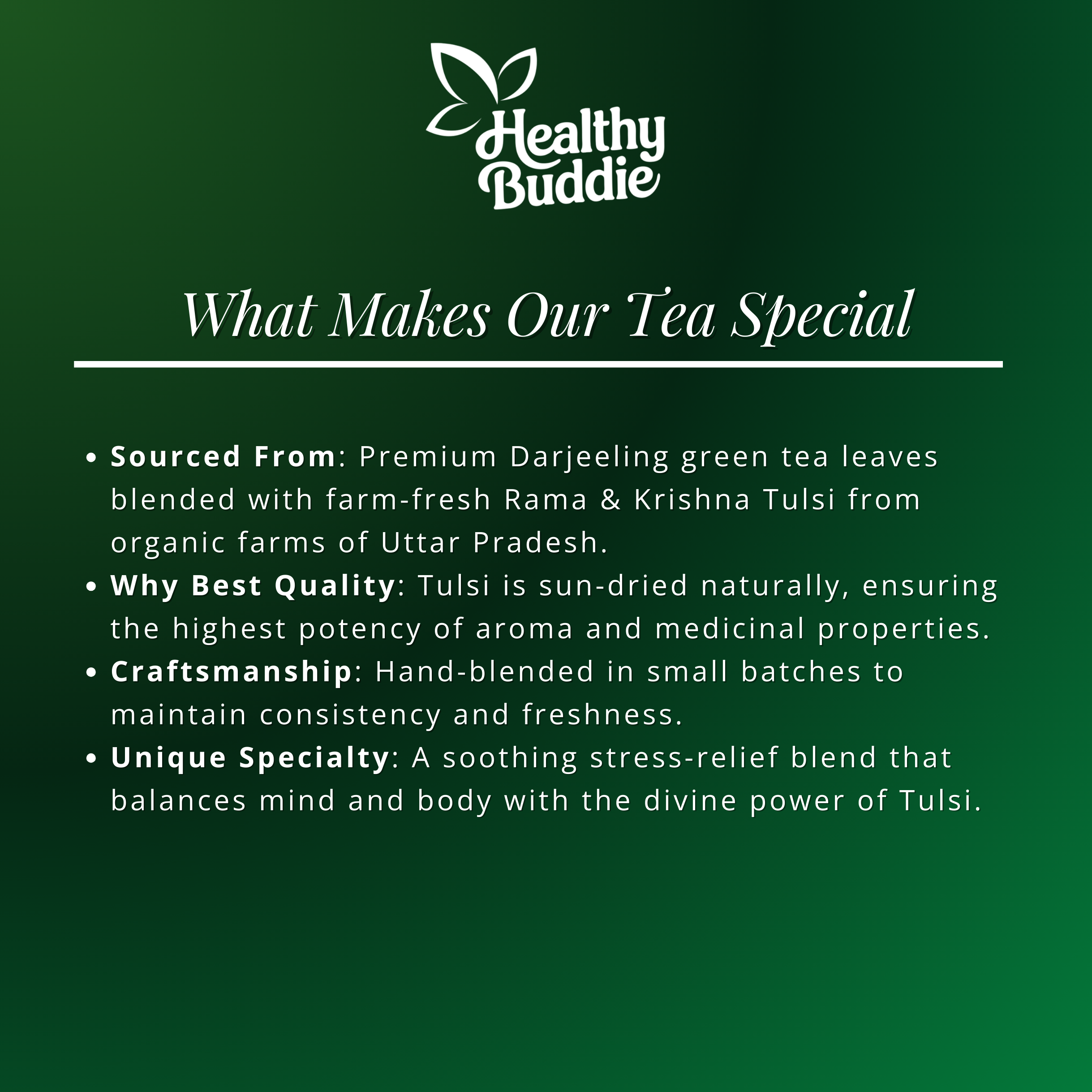Tulsi Green Tea