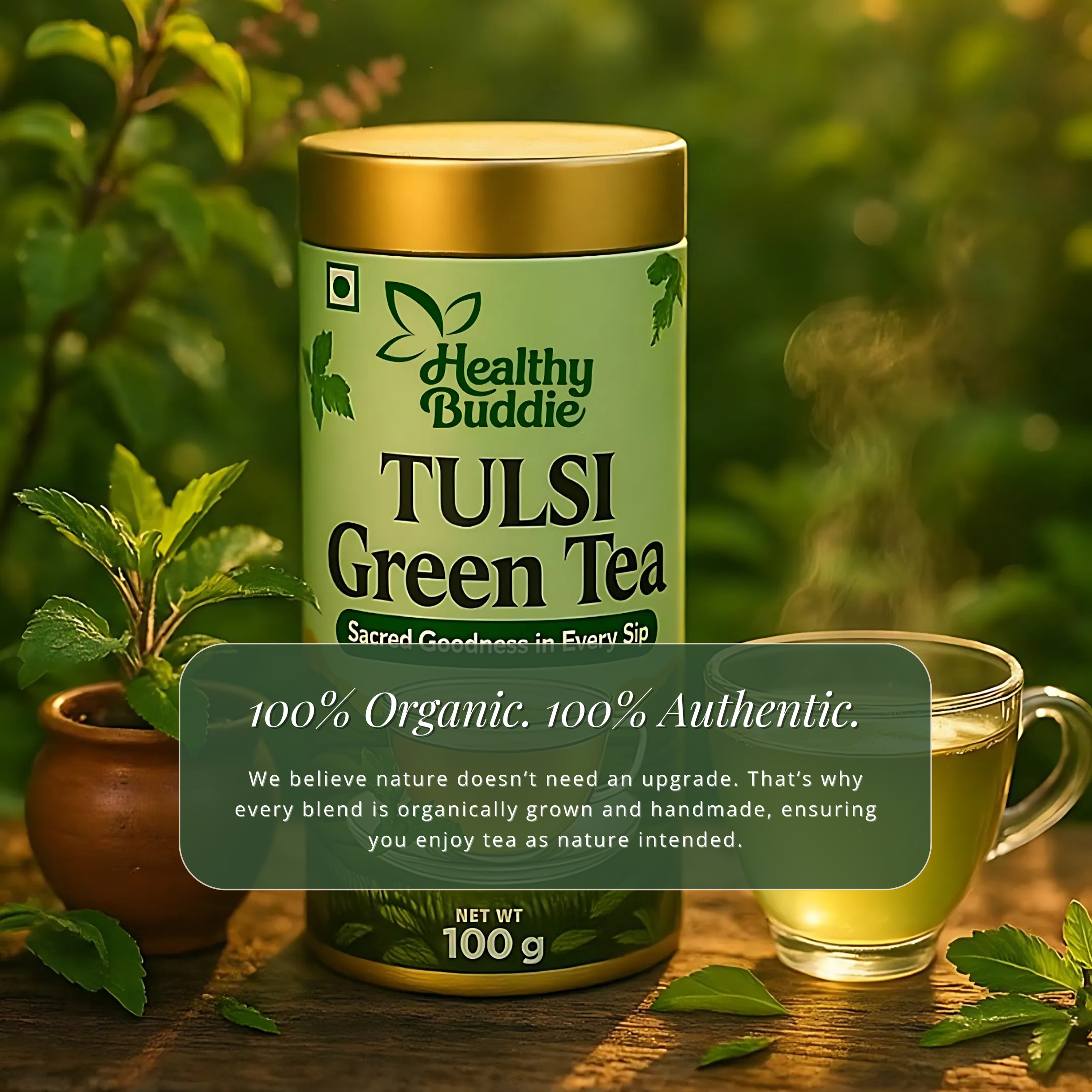 Tulsi Green Tea