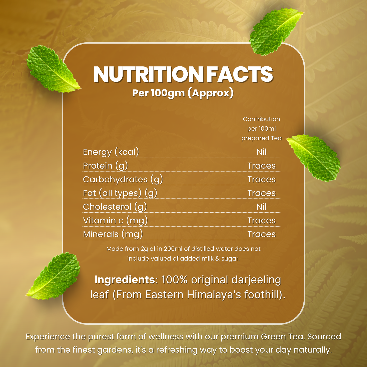 Darjeeling Leaf Tea