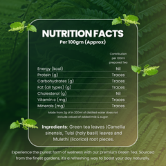 Tulsi Mulethi Green Tea