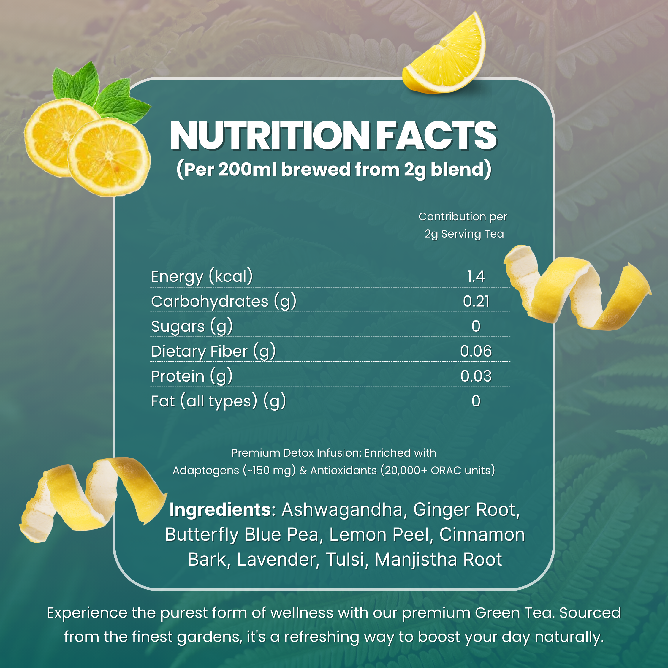 Full Body Detox Tea – Daily Defense Herbal Blend