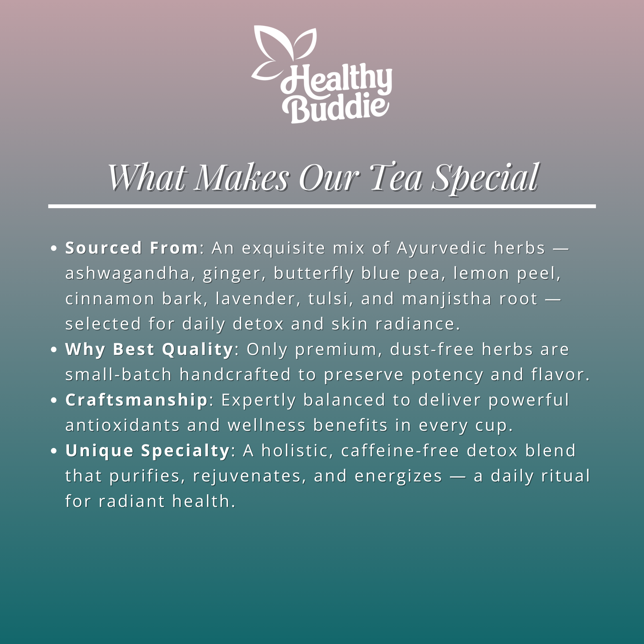 Full Body Detox Tea – Daily Defense Herbal Blend