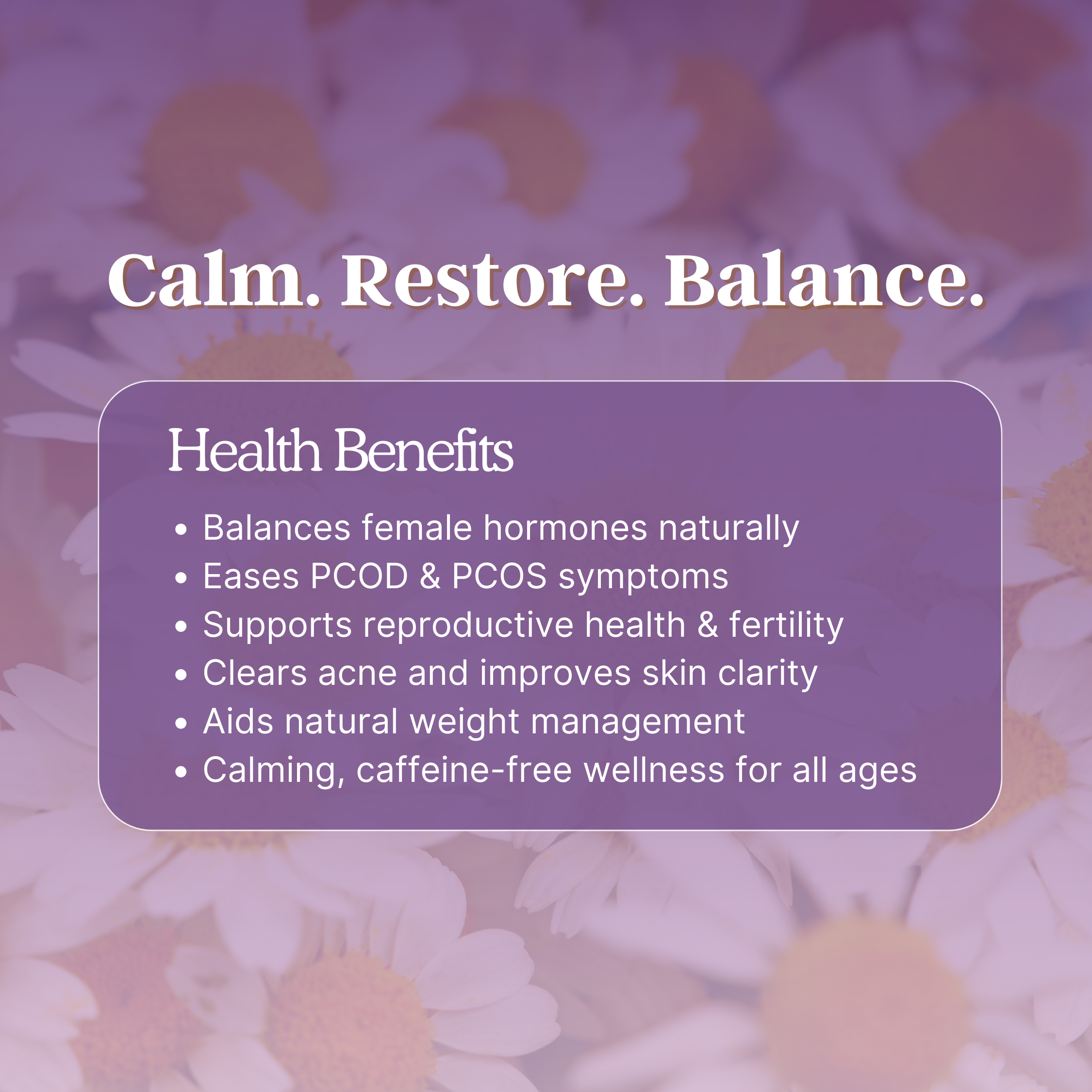 Hormonal Balance Tea – Women’s Wellness Herbal Blend