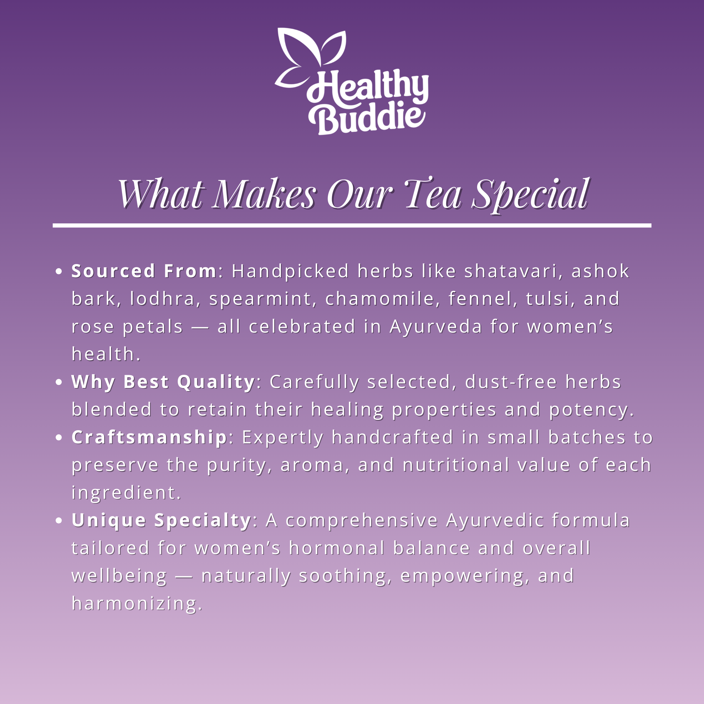 Hormonal Balance Tea – Women’s Wellness Herbal Blend