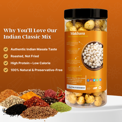 Roasted Makhana – Indian Classic Mix