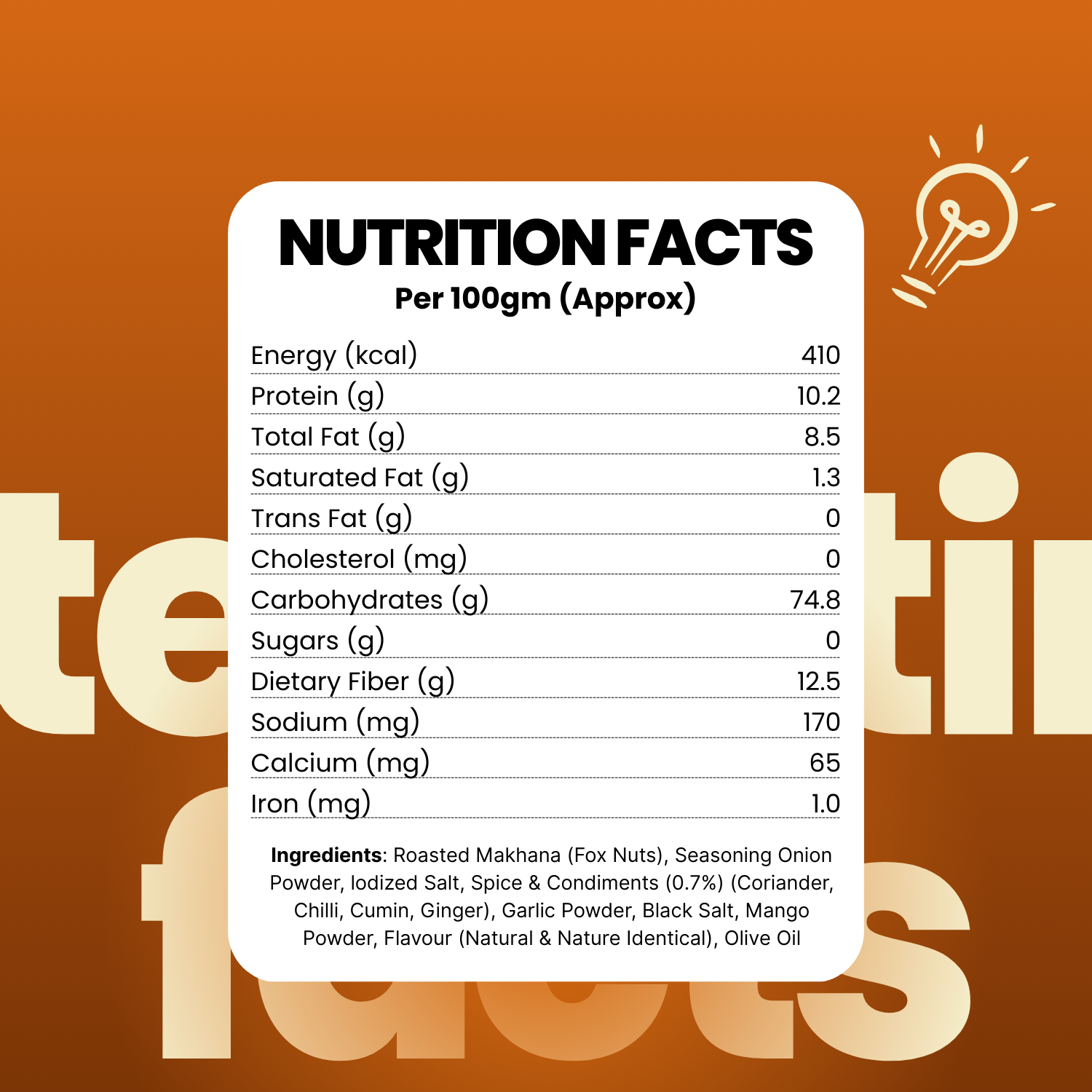 Roasted Makhana – Indian Classic Mix