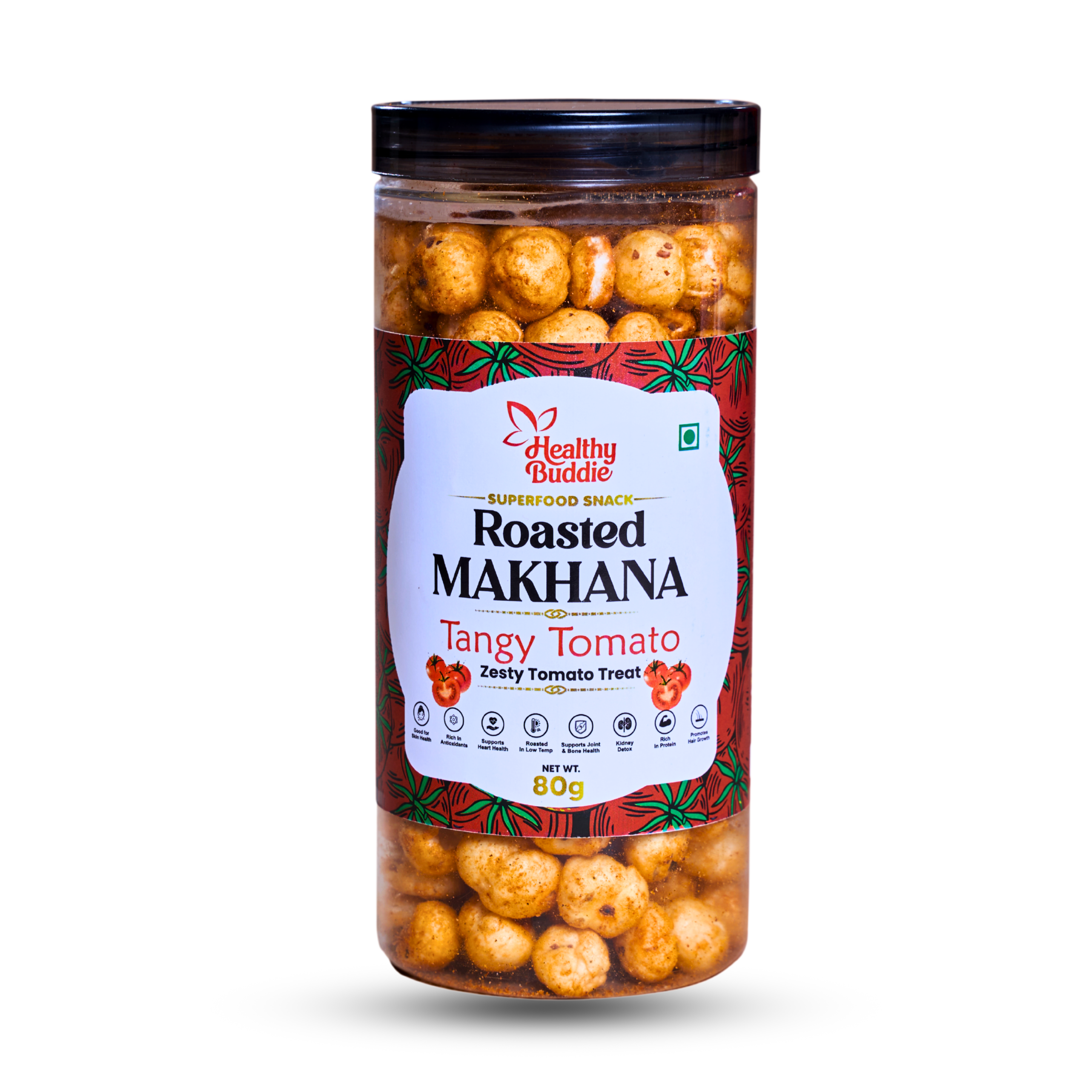 Roasted Makhana – Tangy Tomato