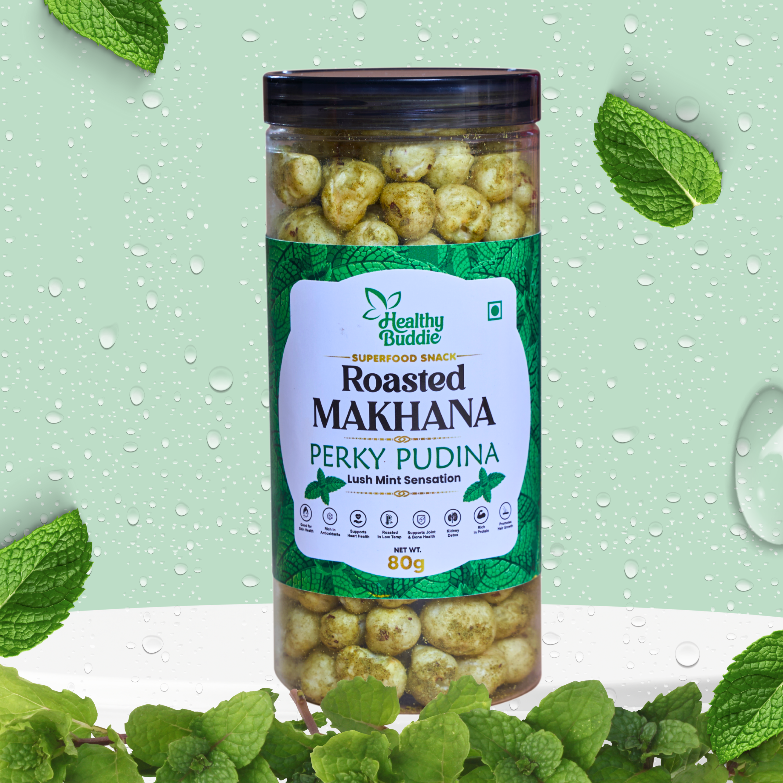 Roasted Makhana – Perky Pudina