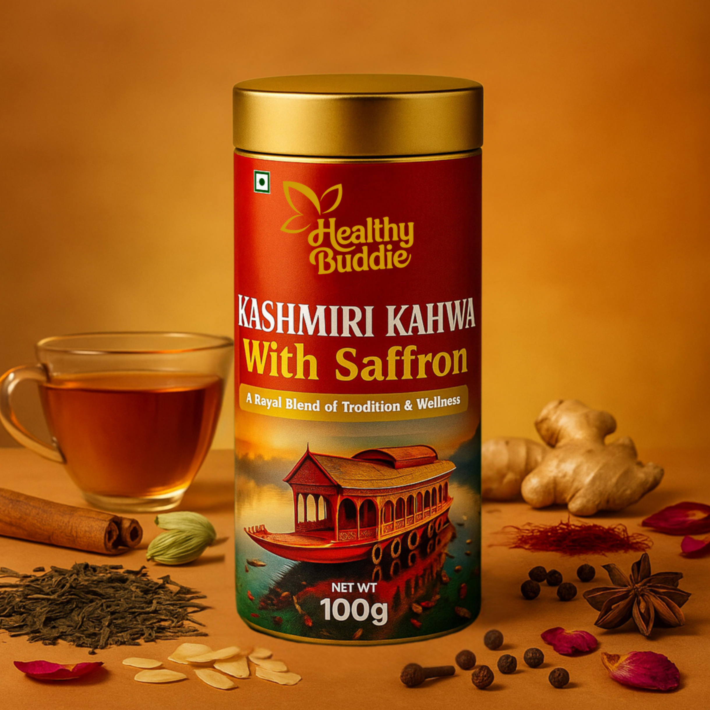 Kashmiri Kahwa With Saffron