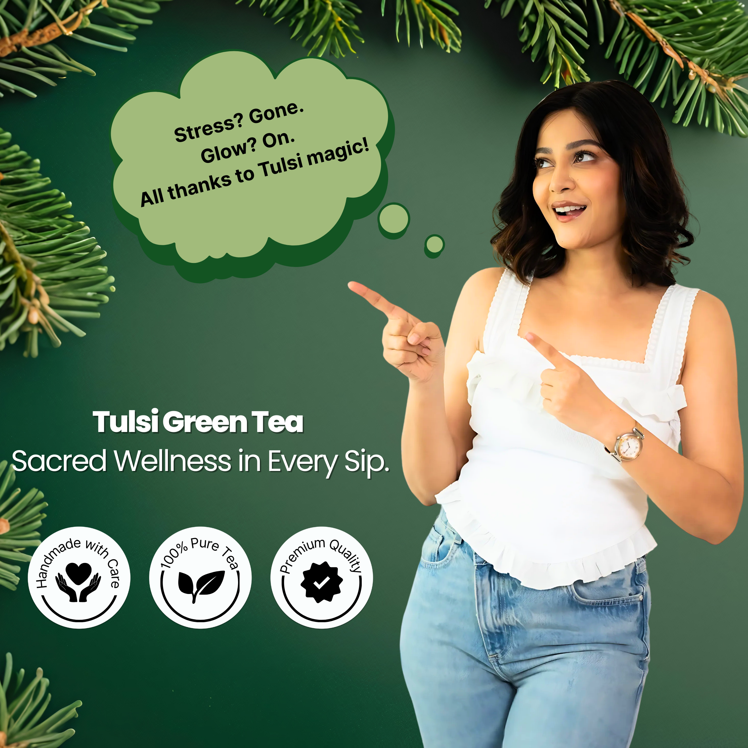 Tulsi Green Tea