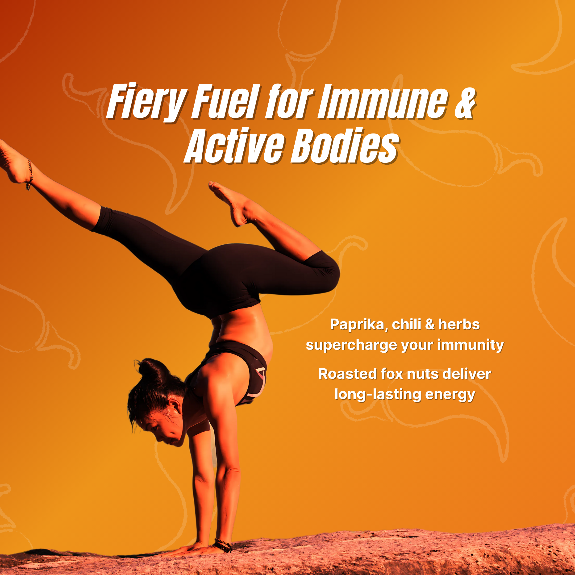 Roasted Makhana – Peri-Peri