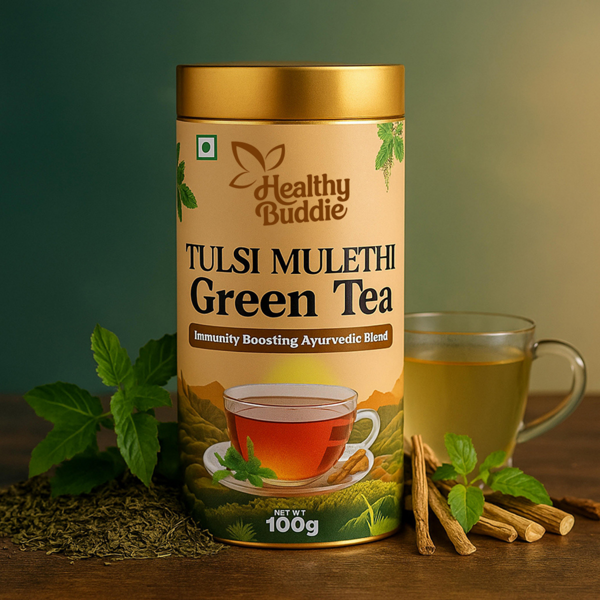 Tulsi Mulethi Green Tea