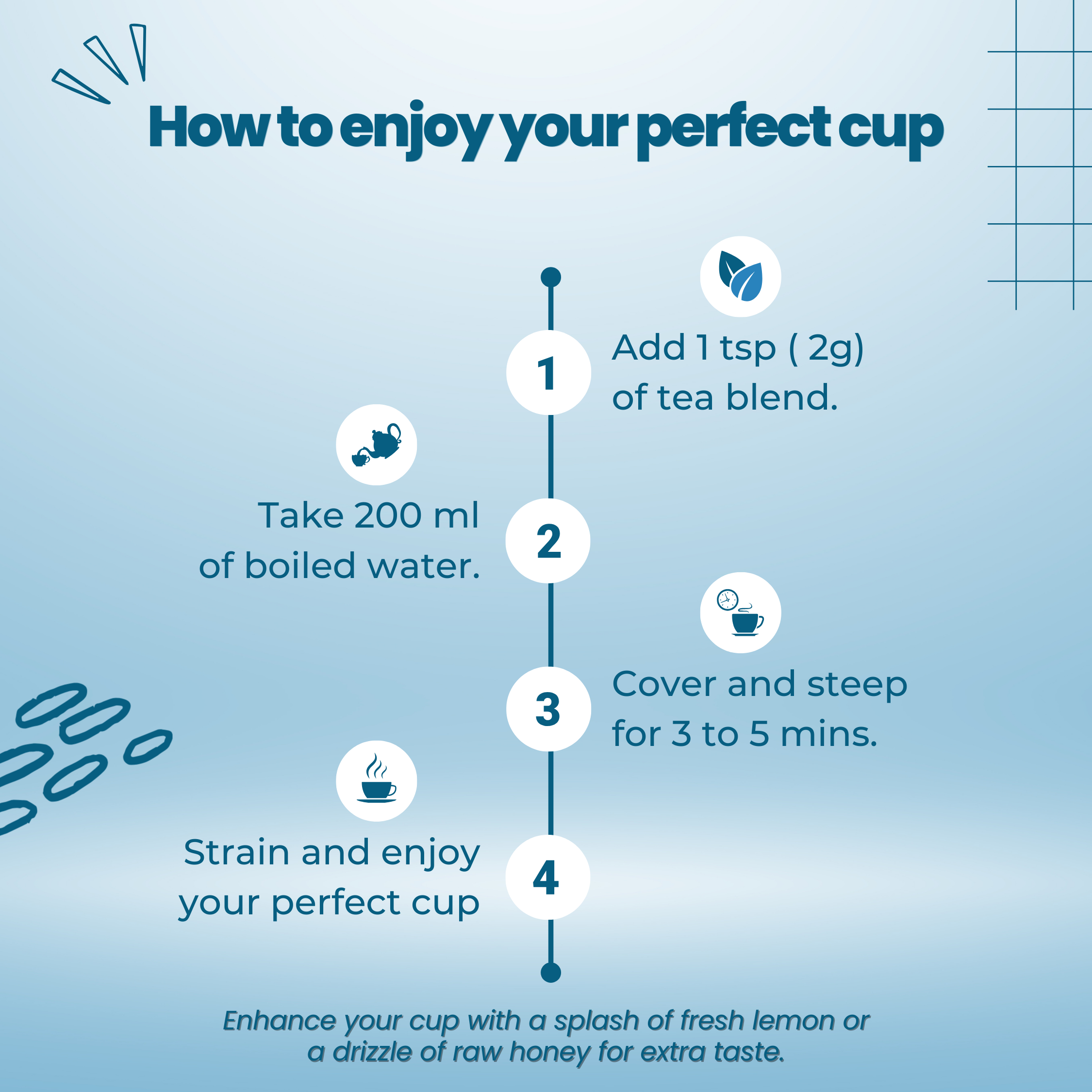 Memory & Focus Tea – Brain Booster Herbal Blend