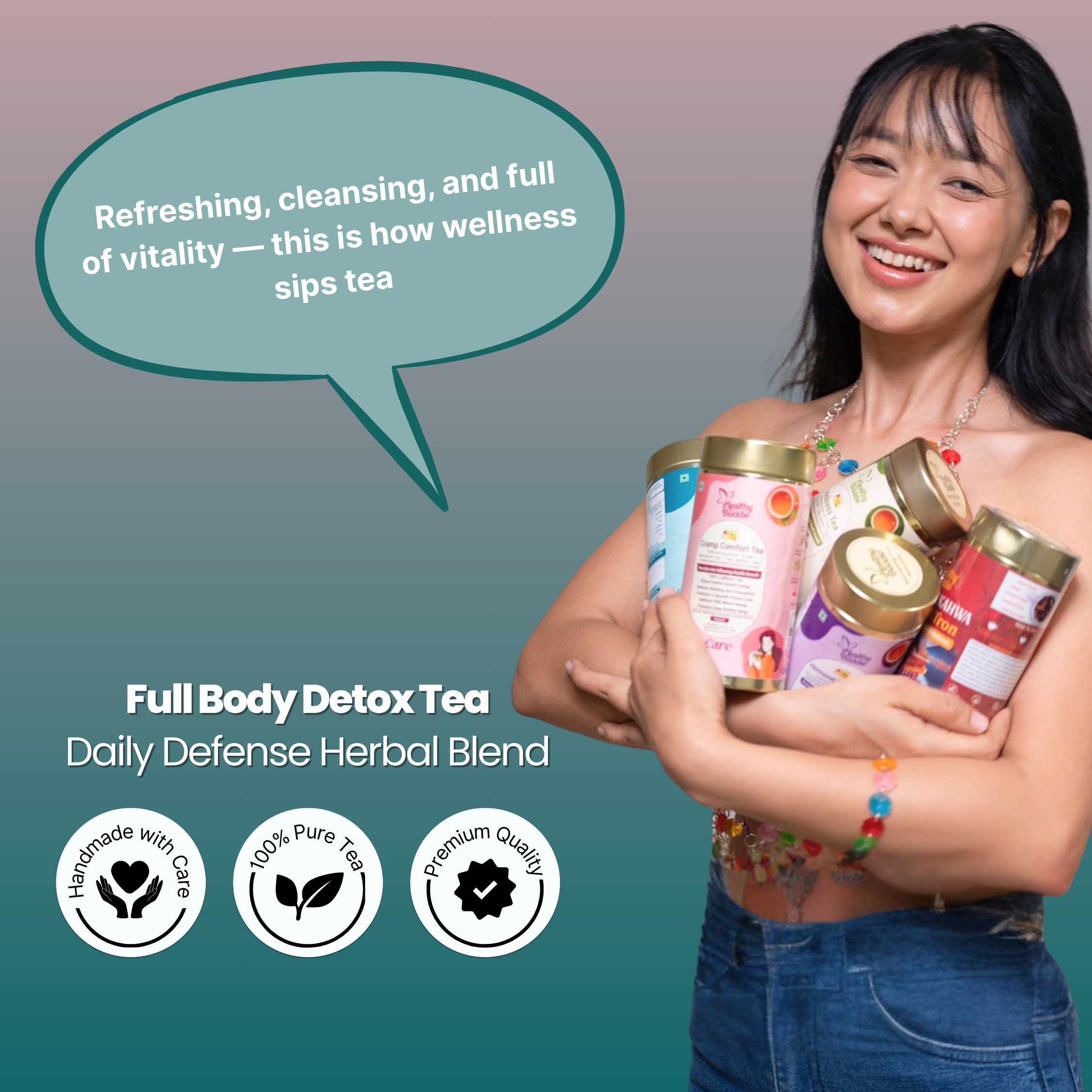 Full Body Detox Tea – Daily Defense Herbal Blend