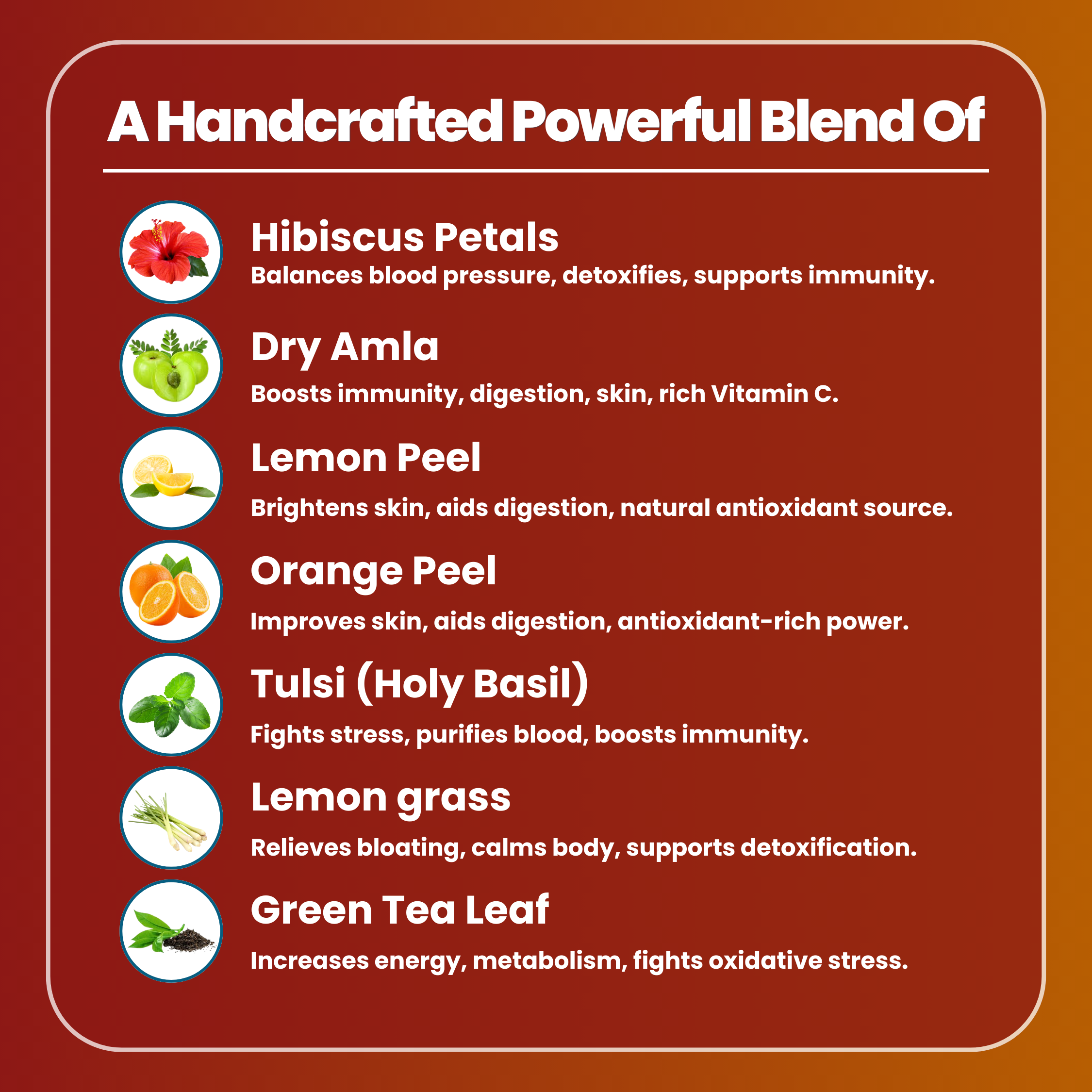 Wellness Tea – Vitamin C Enriched Immunity Booster