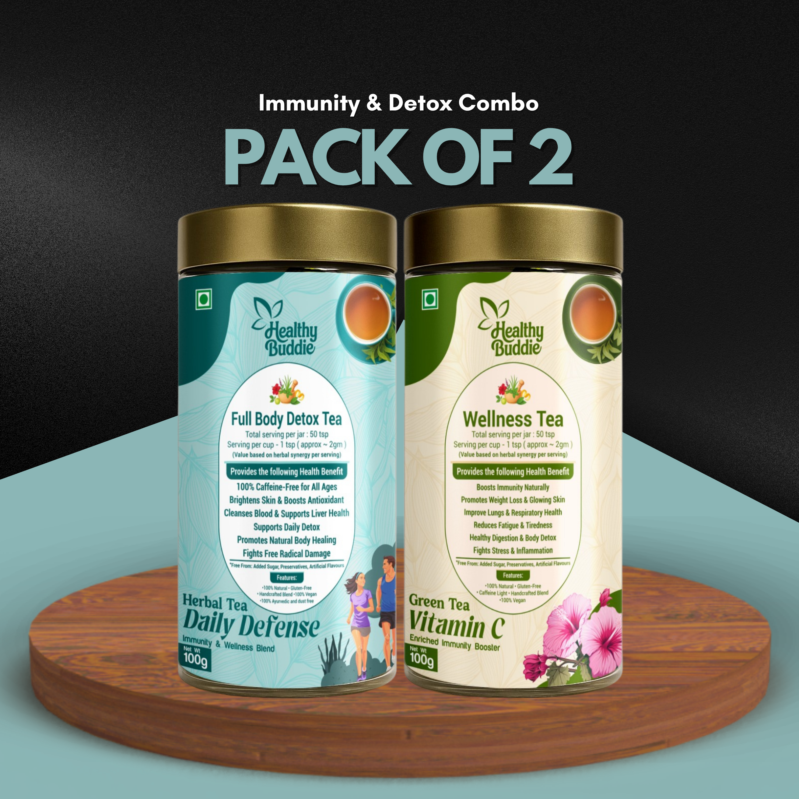 Immunity & Detox Combo