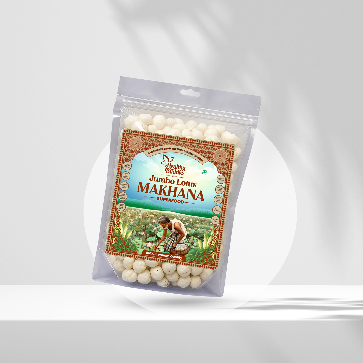 Jumbo Lotus Makhana – 200g