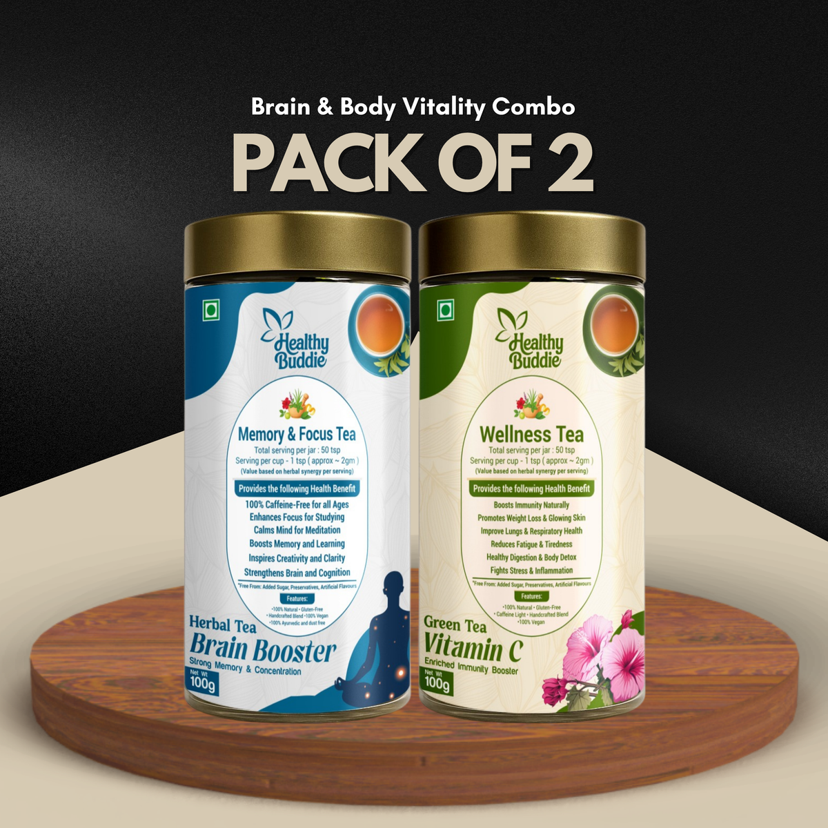 Brain & Body Vitality Combo