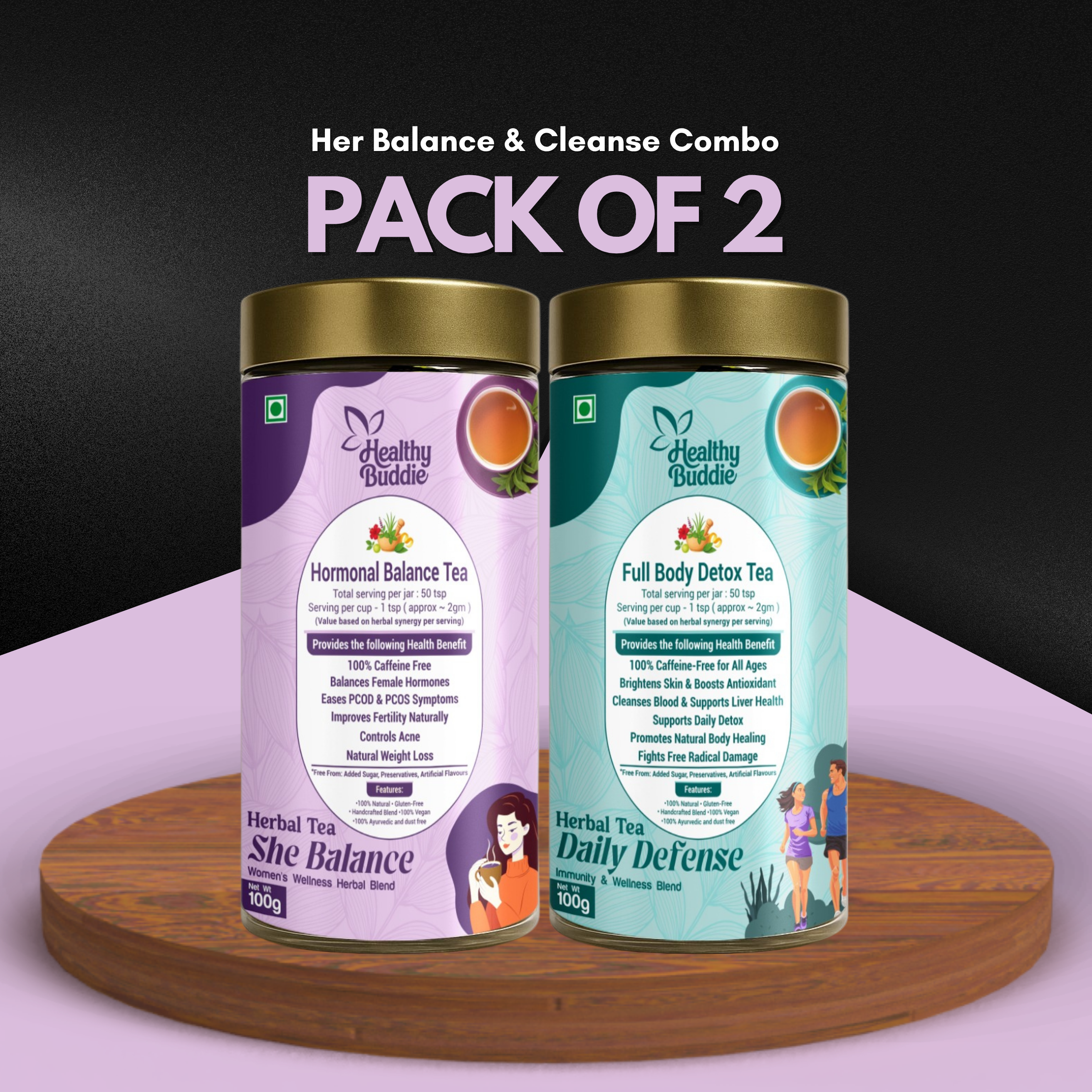 Her Balance & Cleanse Combo