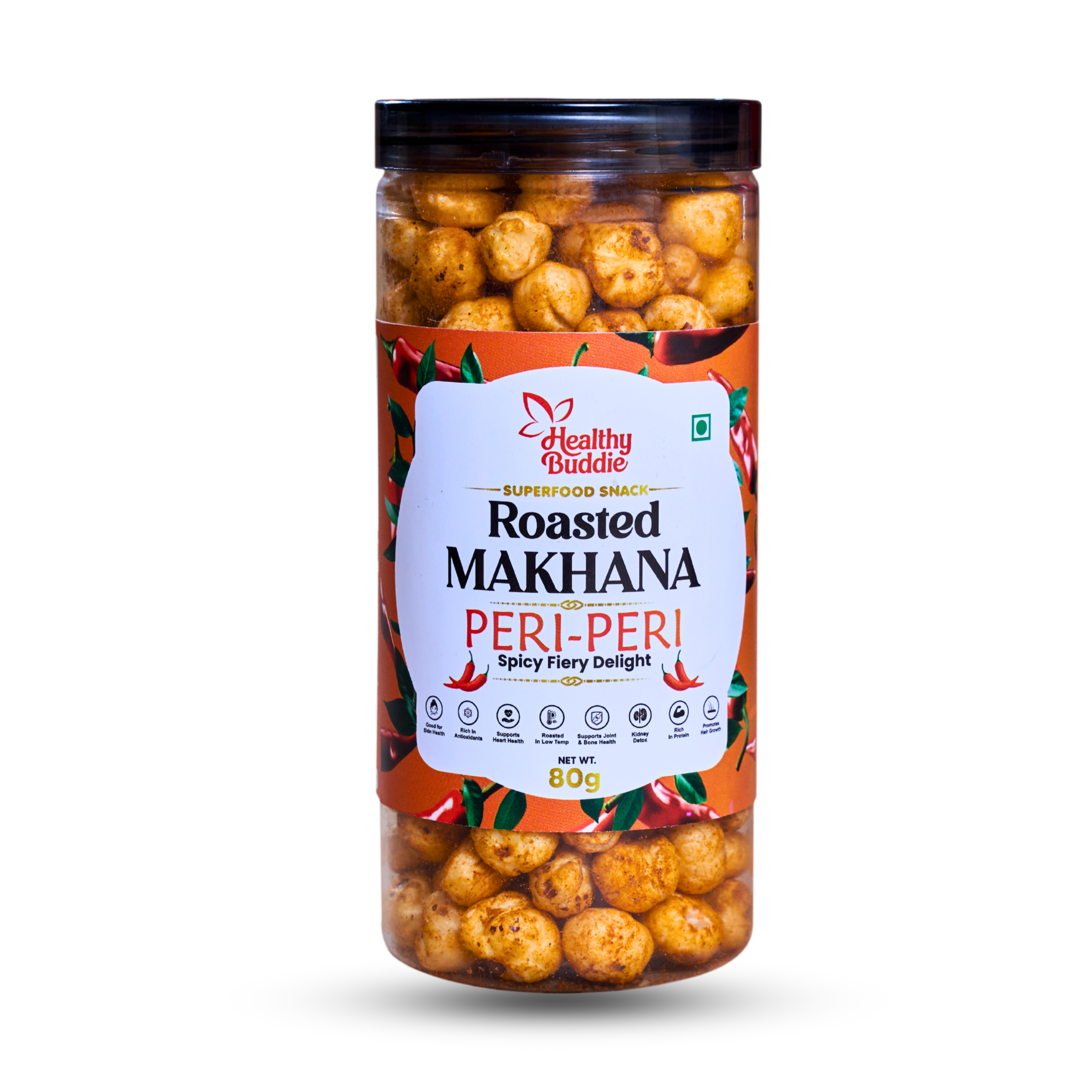 Roasted Makhana – Peri-Peri