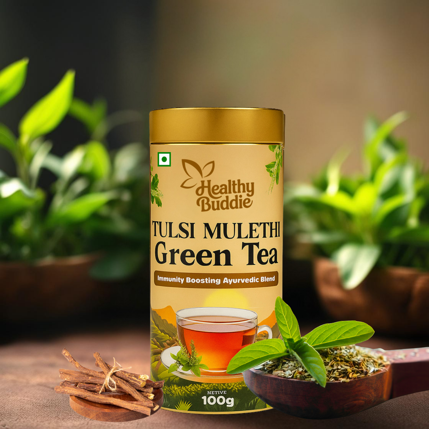 Tulsi Mulethi Green Tea