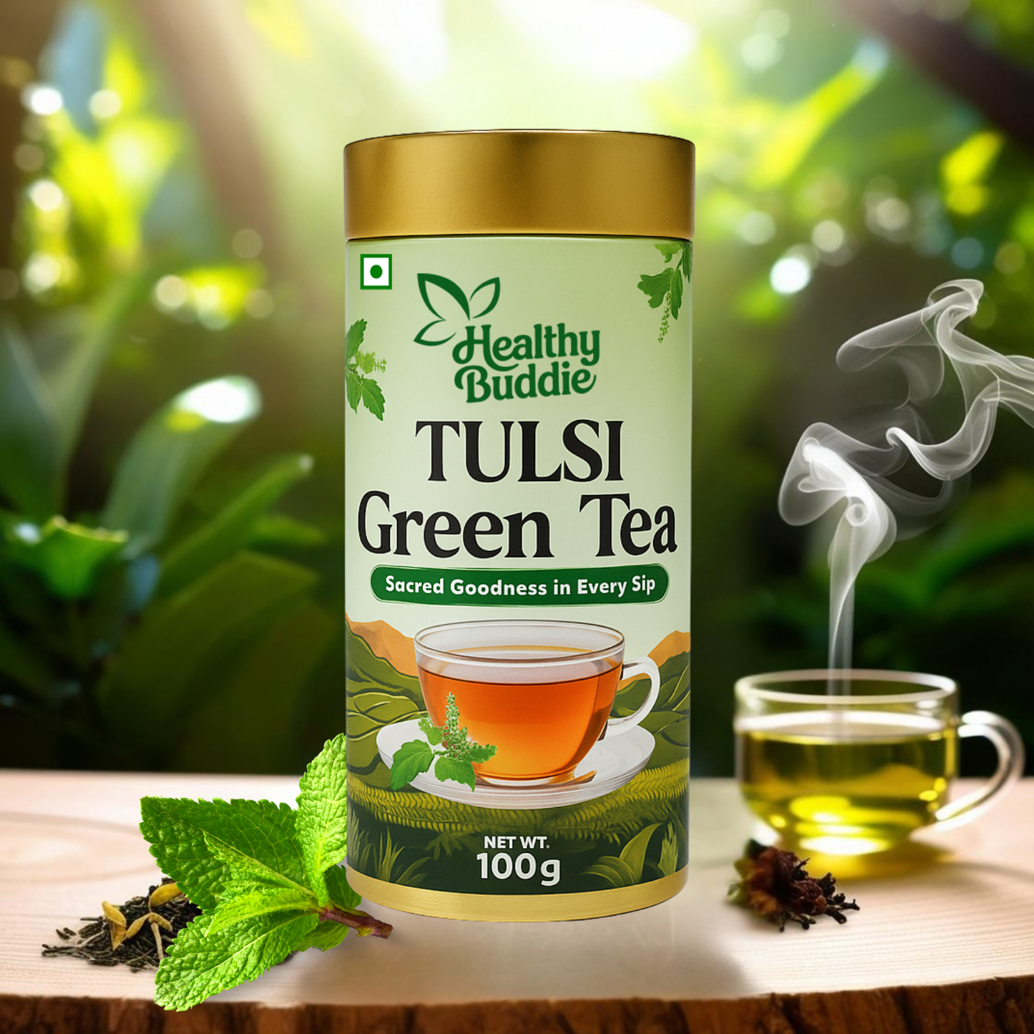 Tulsi Green Tea
